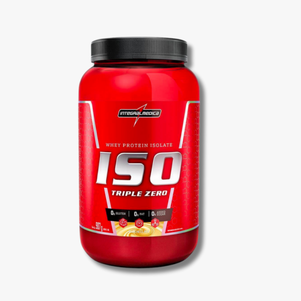 Iso Triple Zero Baunilha Whey Protein Isolado 907g