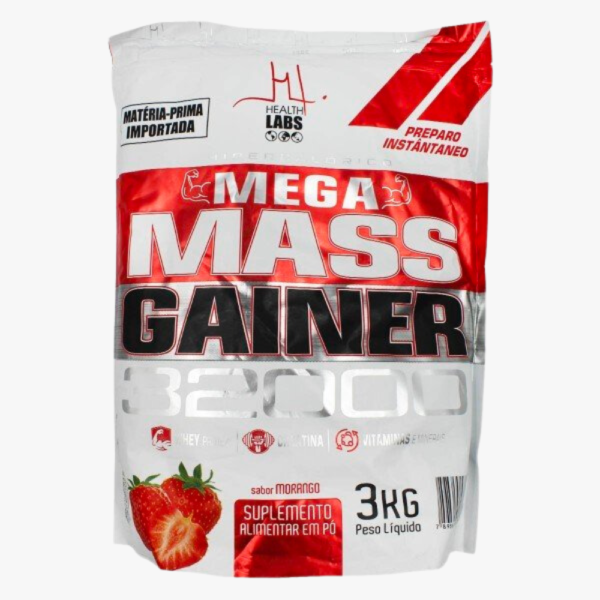 MEGA MASS GAINER 32000 MORANGO HEALTH LABS
