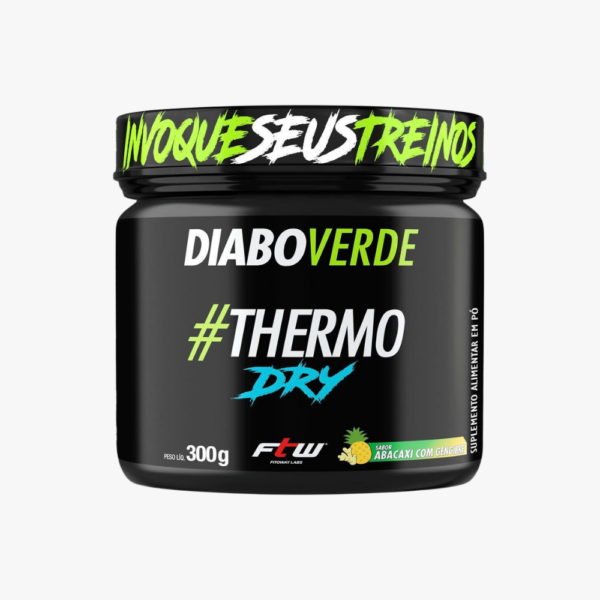 DIABO VERDE THERMO DRY 300G SABOR ABACAXI COM GENGIBRE