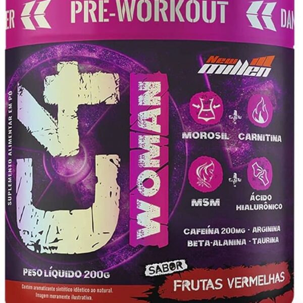 C4 WOMAN LARANJA C/ FRUTAS VERMELHAS  200G