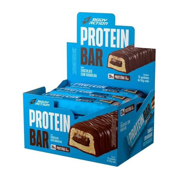 PROTEIN BAR 20G PROTEINA CHOCOLATE C/BAUNILHA