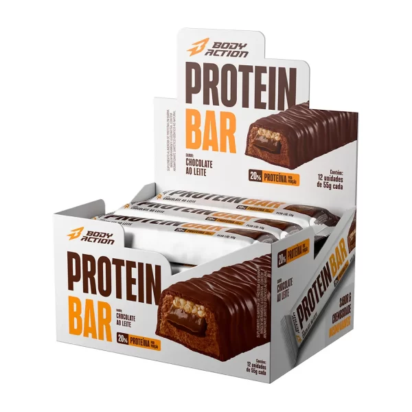 PROTEIN BAR 20G PROTEINA CHOCOLATE AO LEITE