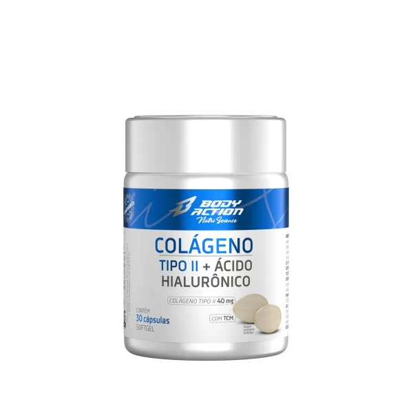 BODYACTION COLAGENO TIPO II + ACIDO HIALURONICO 30 CAPS