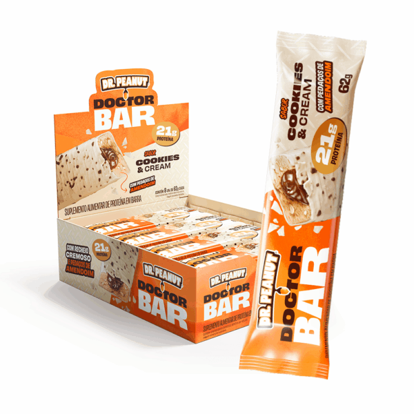 MAX. DOCTOR BAR SABOR COOKIES E CREAM
