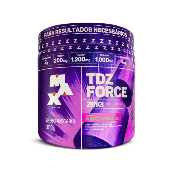 MAX. TDZ FORCE SABOR PURPLE LEMONADE PT 300G